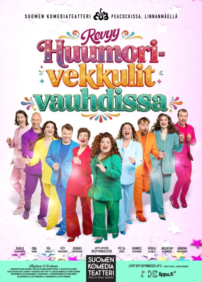 Huumorivekkulit vauhdissa -revyy